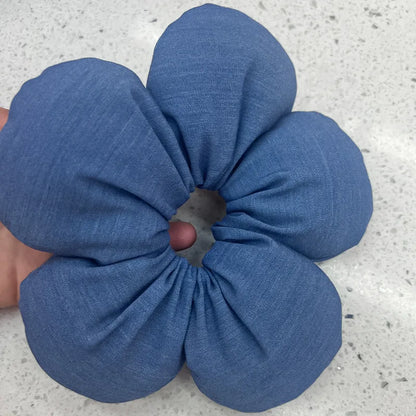 Women'S Sweet Flower Cloth Handmade Hair Tie