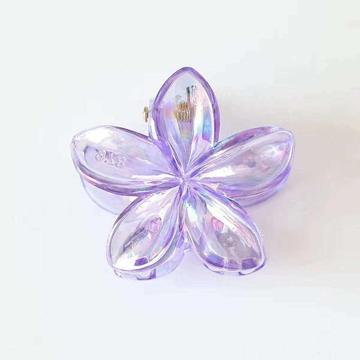 Women'S Sweet Flower Plastic Hair Claws