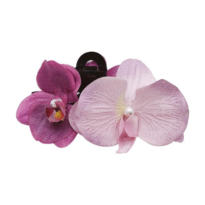 Women'S Sweet Flower Plastic Hair Clip Hair Claws