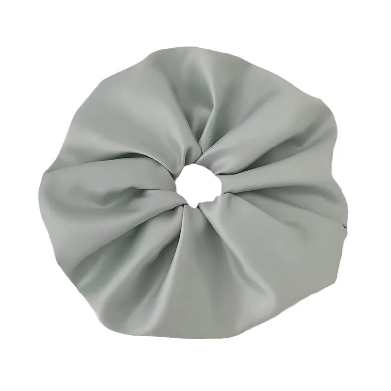 Women'S Sweet IG Style Solid Color Flower Cloth Hair Tie