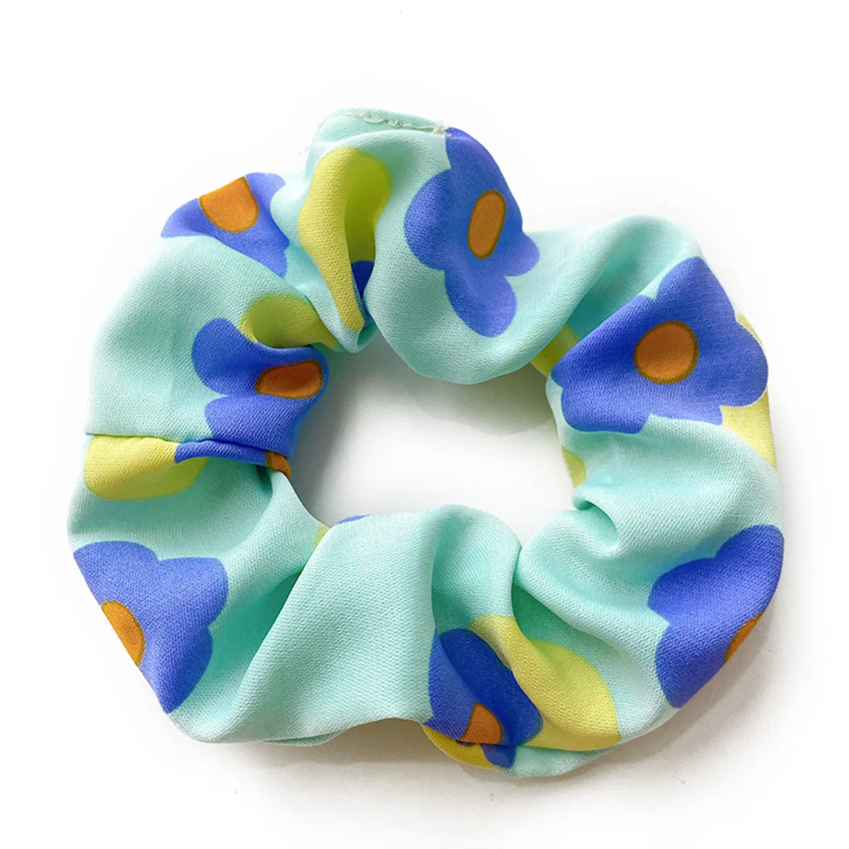 Women'S Sweet Pastoral Flower Cloth Hair Tie