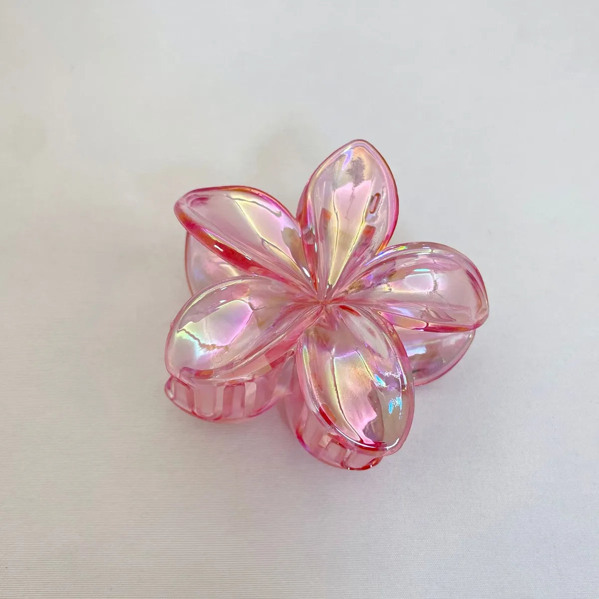 Women'S Sweet Simple Style Artistic Flower Plastic Hair Claws