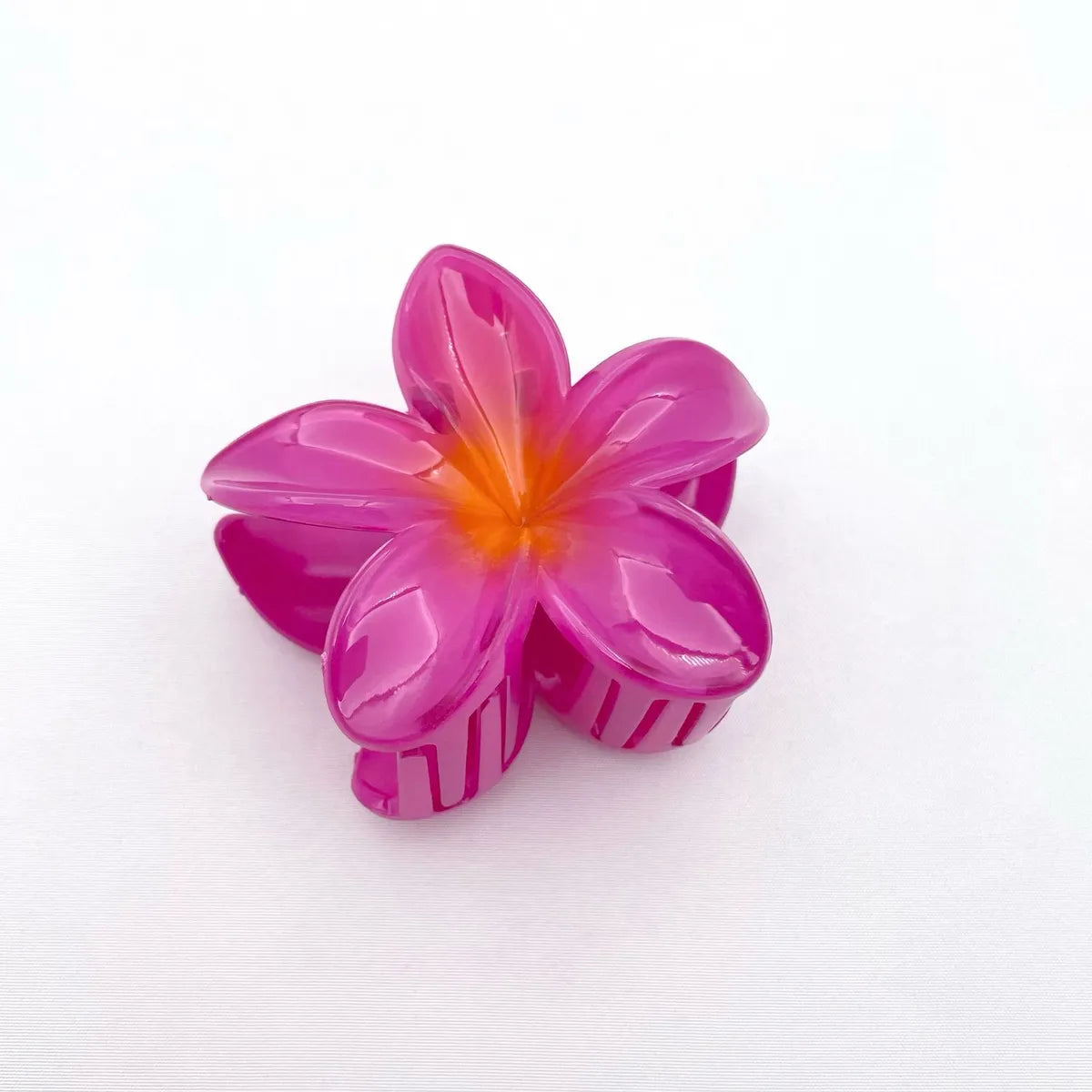 Women'S Sweet Simple Style Artistic Flower Plastic Hair Claws