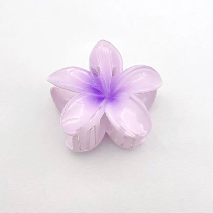 Women'S Sweet Simple Style Artistic Flower Plastic Hair Claws