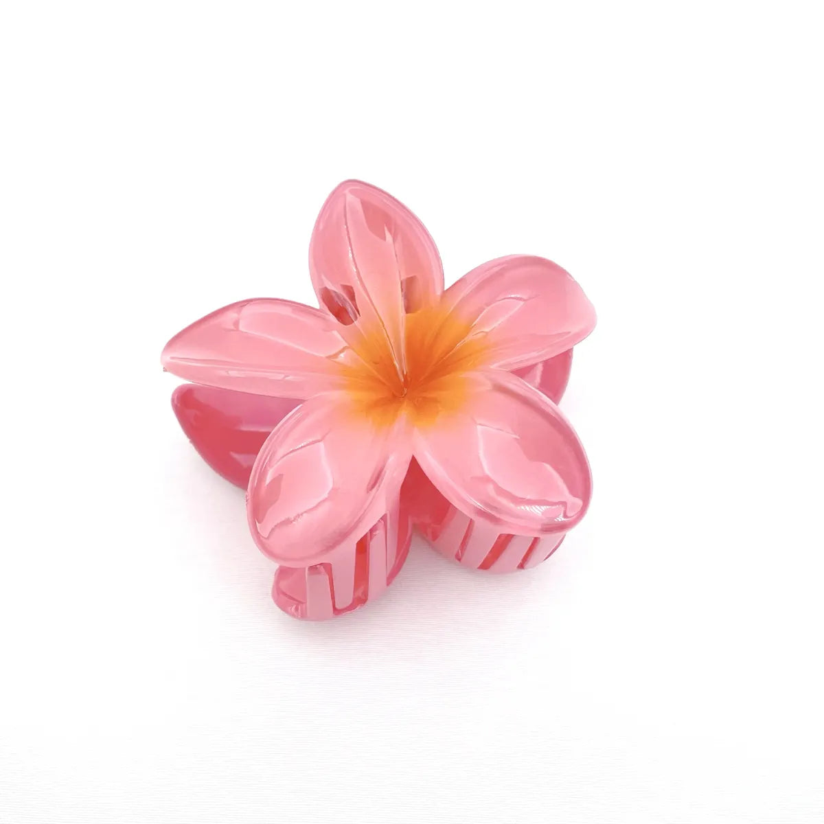 Women'S Sweet Simple Style Artistic Flower Plastic Hair Claws