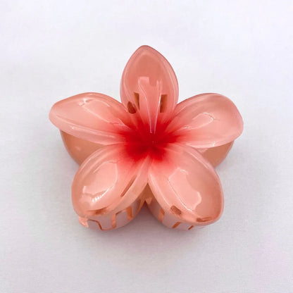 Women'S Sweet Simple Style Artistic Flower Plastic Hair Claws