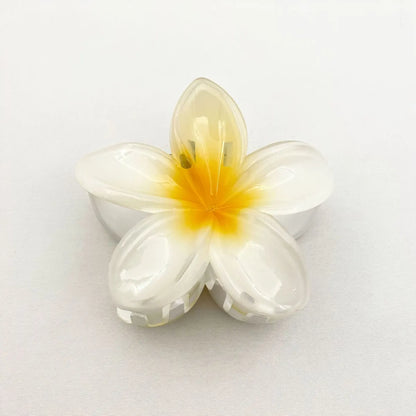 Women'S Sweet Simple Style Artistic Flower Plastic Hair Claws