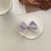 Women'S Sweet Simple Style Bow Knot Cloth Hair Clip Hair Tie Brooches