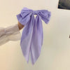 Women'S Sweet Simple Style Bow Knot Cloth Plating Hair Clip