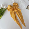 Women'S Sweet Simple Style Bow Knot Silk Hair Clip