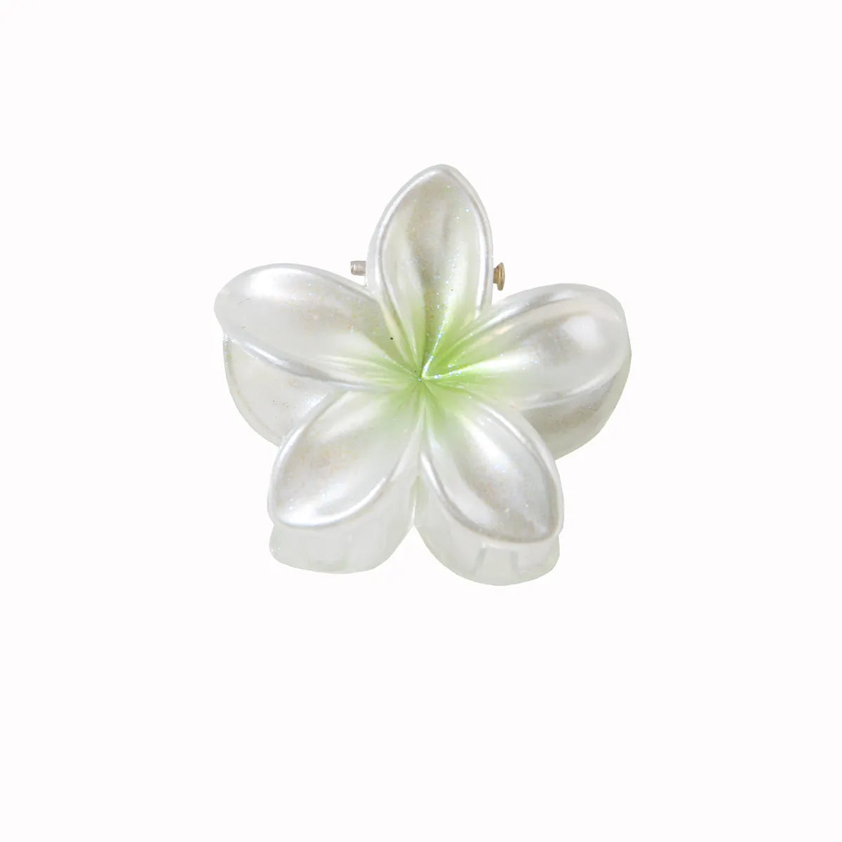 Women'S Sweet Simple Style Flower Plastic Hair Clip