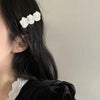 Women'S Sweet Simple Style Flower Plastic Hair Clip