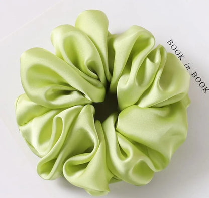 Women'S Vintage Style Solid Color Cloth Hair Tie