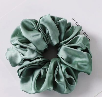 Women'S Vintage Style Solid Color Cloth Hair Tie