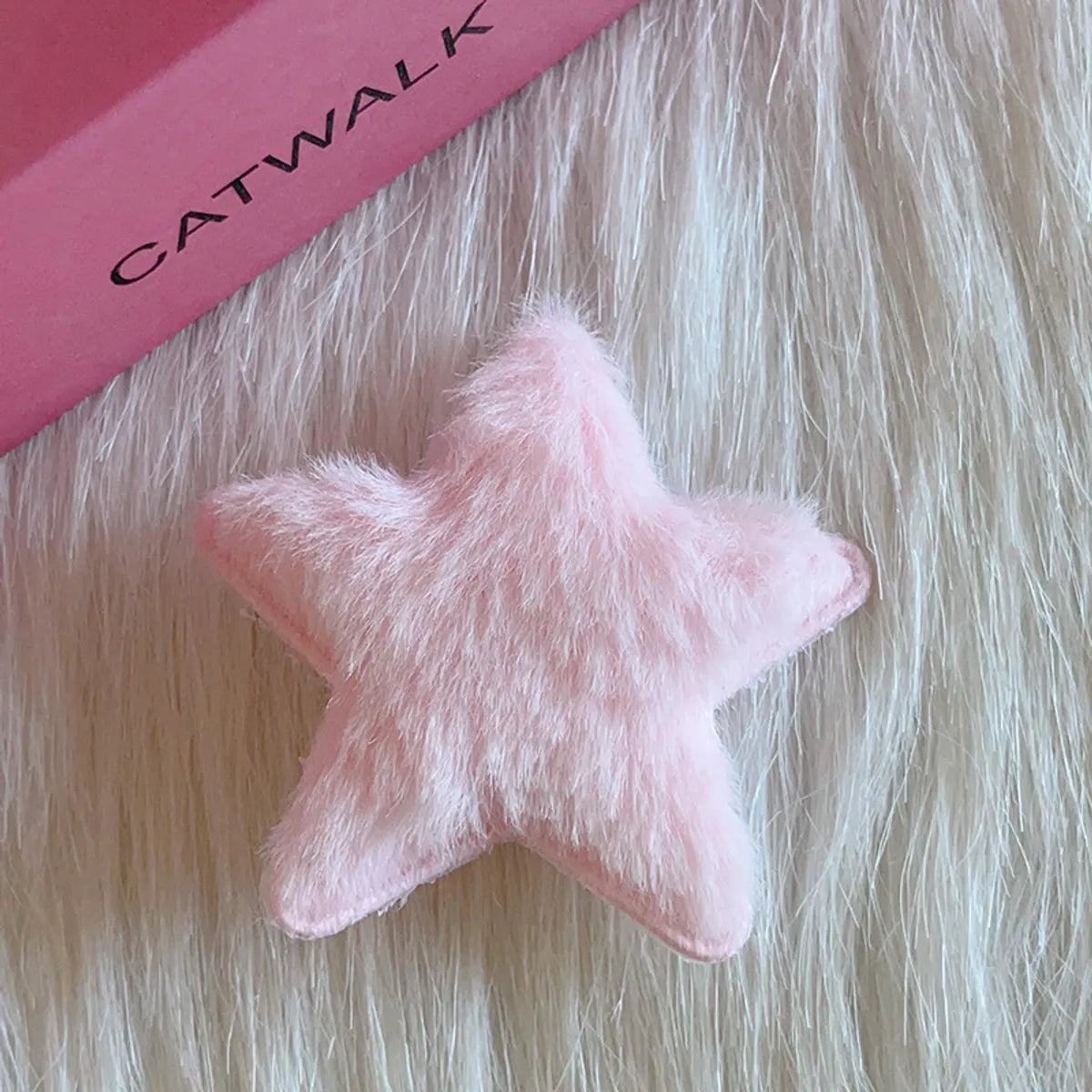 Women'S Y2K Sweet IG Style Star Plush Hair Clip