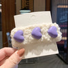 Women'S Y2K Sweet IG Style Star Plush Hair Clip