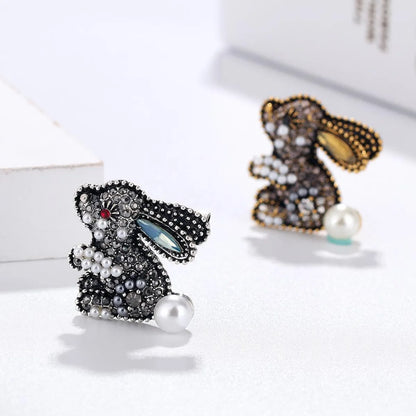 Womens Animal Drip Alloy Brooches Nhdr147881