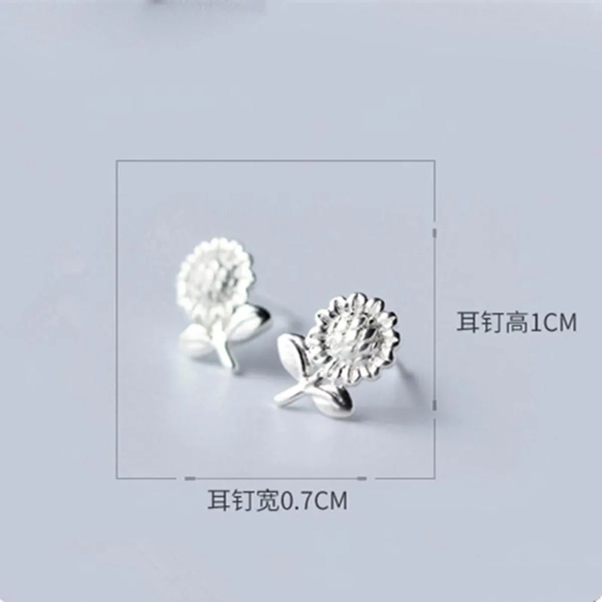 Womens Floral Plating Alloy Earrings Nhcu152918