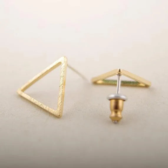 Womens Geometry Electroplating Alloy Earrings Nhcu152931