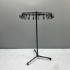 Wrought Iron Jewelry Display Stand Rotating Necklace Storage Rack Hanging Earrings Jewelry Stand  Wholesale