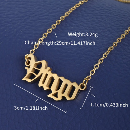 Wholesale Jewelry XUPING Simple Style Constellation 304 Stainless Steel 18K Gold Plated Anklet