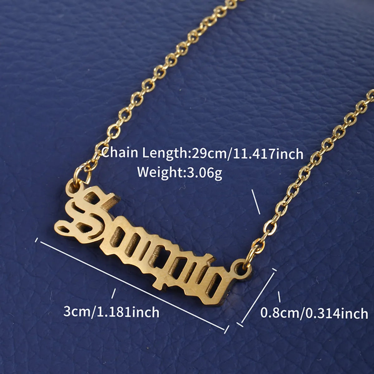 Wholesale Jewelry XUPING Simple Style Constellation 304 Stainless Steel 18K Gold Plated Anklet