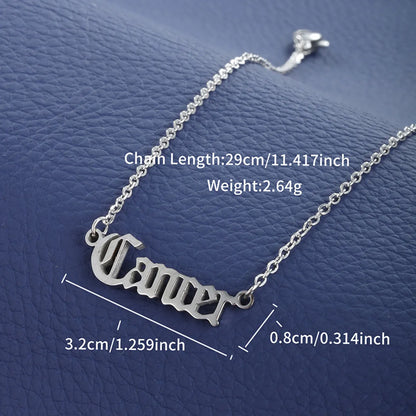 XUPING Simple Style Constellation 304 Stainless Steel Women'S Anklet