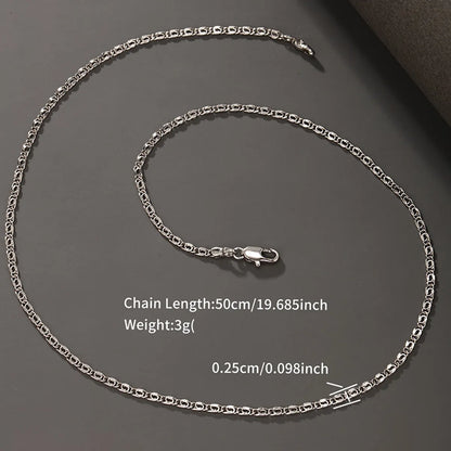 Xuping Simple Style Geometric 18k Gold Plated White Gold Plated Alloy Copper Alloy Wholesale Necklace