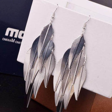 Yi Wu Jewelry New Fashion Leaf Earrings For Women