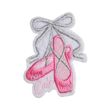 Yuanda Computer Emboridery Label Self-Adhesive Cartoon Bow Cloth Sticker Embroidered Cloth Stickers Cloth Sticker Accessories Embroidery Patch