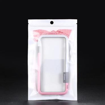 Ziplock Bag Pearlescent Film Yin Yang Bone Bag Translucent Plastic Bag Phone Case Packing Bag Plastic Bag